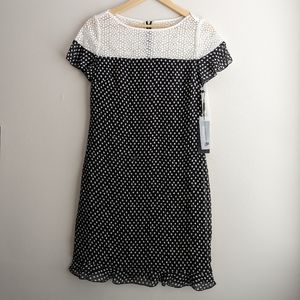 Karl Lagerfeld NWT Black and White Dress